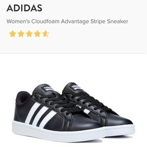 Adidas cloudfoam stripe sneaker